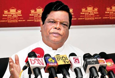 

Cabinet approval was granted to recruit 2,500 English teachers under 'English for All' programme, Cabinet Spokesman and Minister Bandula Gunawardana said.


