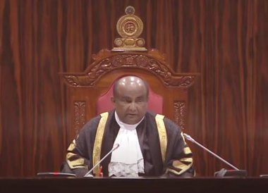 

Opposition parties have decided to bring in a no confidence motion against Speaker Mahinda Yapa Abeywardena a short while ago.
 

