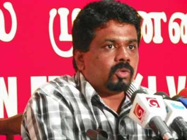 
Discussions are currently underway to nominate JVP Leader Anura Kumara Dissanayake as the Presidential candidate from the JVP and coalition formed with the National Intellectuals Organisation.

Many of the members of the intellectuals organisation at decision making capacity have said that if their agenda is to be successfully taken to the people, a JVP politburo member should be nominated for presidential candidacy and the election campaign should be handled by the JVP politburo.
