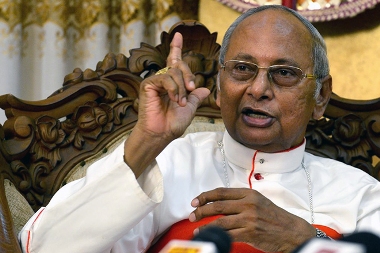 

Action should be taken against former President Maithirpala Sirisena without delay as he has been held responsible for the Easter Sunday attacks, Archbishop of Colombo Cardinal Malcolm Ranjith said today.

Cardinal Ranjith who was speaking to the media after Easter Sunday services said a question arises whether some politicians who are held responsible are shameless to go before the people once again.


