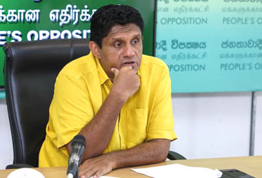 
Refuting reports that Opposition Leader Sajith Premadasa avoided meeting visiting Iranian President Dr. Ebrahim Raisi, SJB MP Nalin Bandara said yesterday that Opposition Leader Sajith Premadasa did not get an appointment from the Iranian Embassy to meet the Iranian President.  

