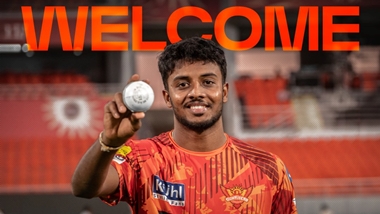 

Leg-spinner Viyaskanth Vijayakanth was handed his Indian Premier League debut today after he was named in the Sunrisers Hyderabad playing XI against the Lucknow Super Giants. 

Vijayakanth was drafted into the Sunrisers squad after Sri Lankan all-rounder Wanindu Hasaranga was ruled out of the tournament due to injury.

