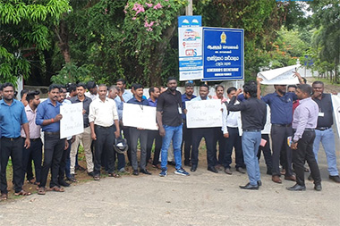 

வடக்கு மாகாண அபிவிருத்தி உத்தியோகத்தர்கள் வடக்கு மாகாண ஆளுநர் அலுவலகம் முன்பாக இடமாற்றம் வழங்ககோரி இன்று (13) காலையில் தொழிற்சங்க போராட்டத்தில் ஈடுபட்டனர். 



