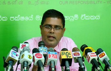 
The Samagi Jana Balawegaya (SJB) will hold a discussion shortly to decide on who will fill the national list slot that has fallen vacant as a result of the Supreme Court decision that Diana Gamage cannot function as an MP as she is not a citizen of Sri Lanka, party General Secretary Ranjith Madduma Bandara said today.



